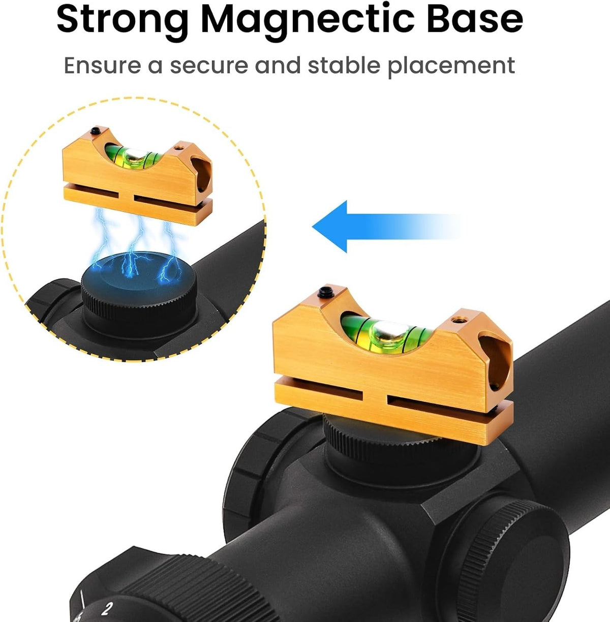 Heavy-Duty Scope Leveling System for Precision Rifle Mounting