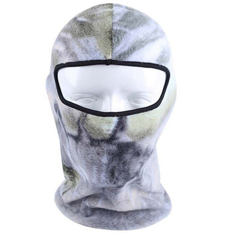 Winter Thermal Fleece Balaclava Neck Warmer Ski Mask - Windproof & Cold Protection