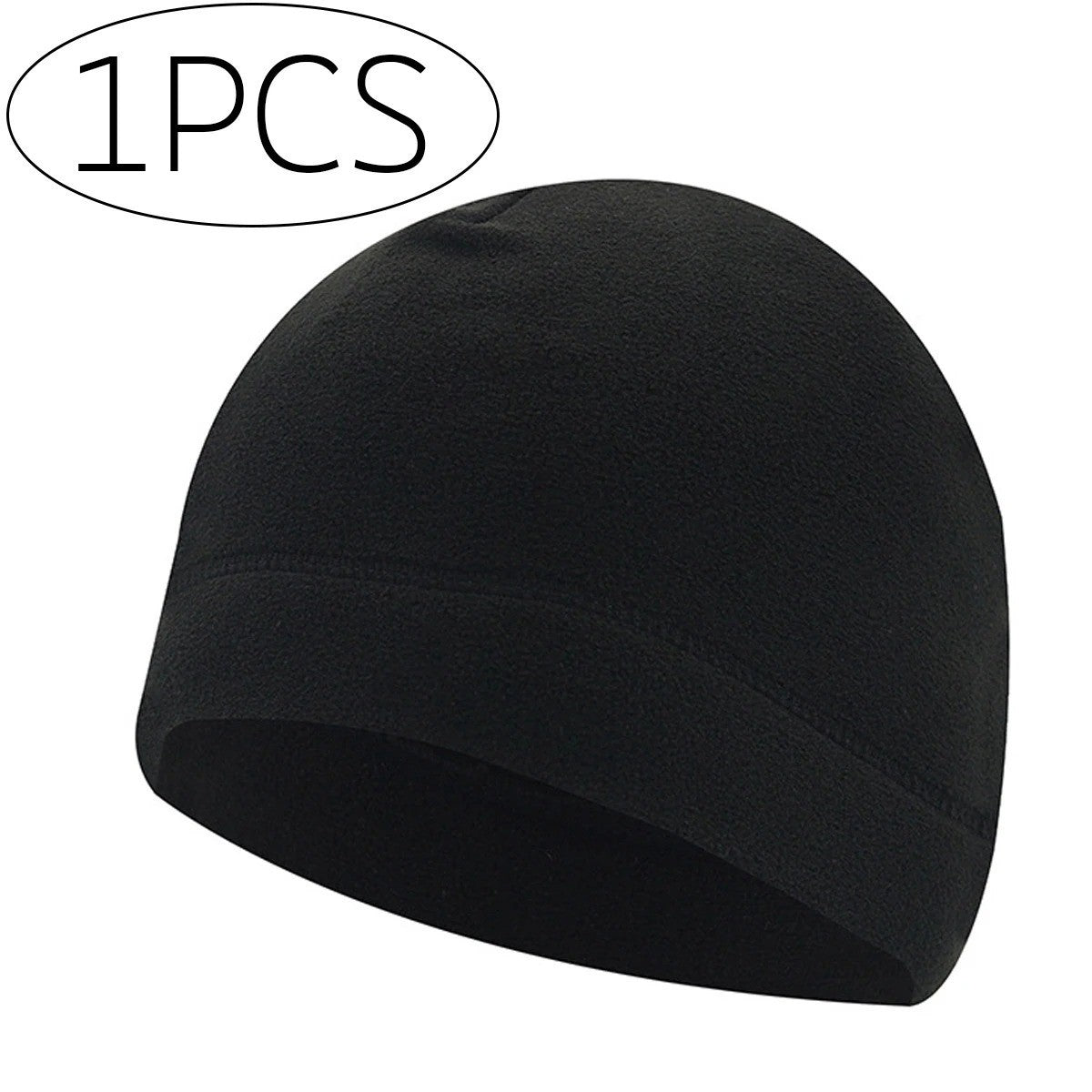 Unisex Winter Fleece Beanie Hat - Windproof Skiing & Outdoor Cap