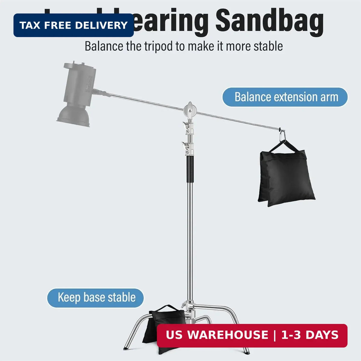 8 Pack Heavy Duty Sandbags for Photography Studio & Outdoor Stability