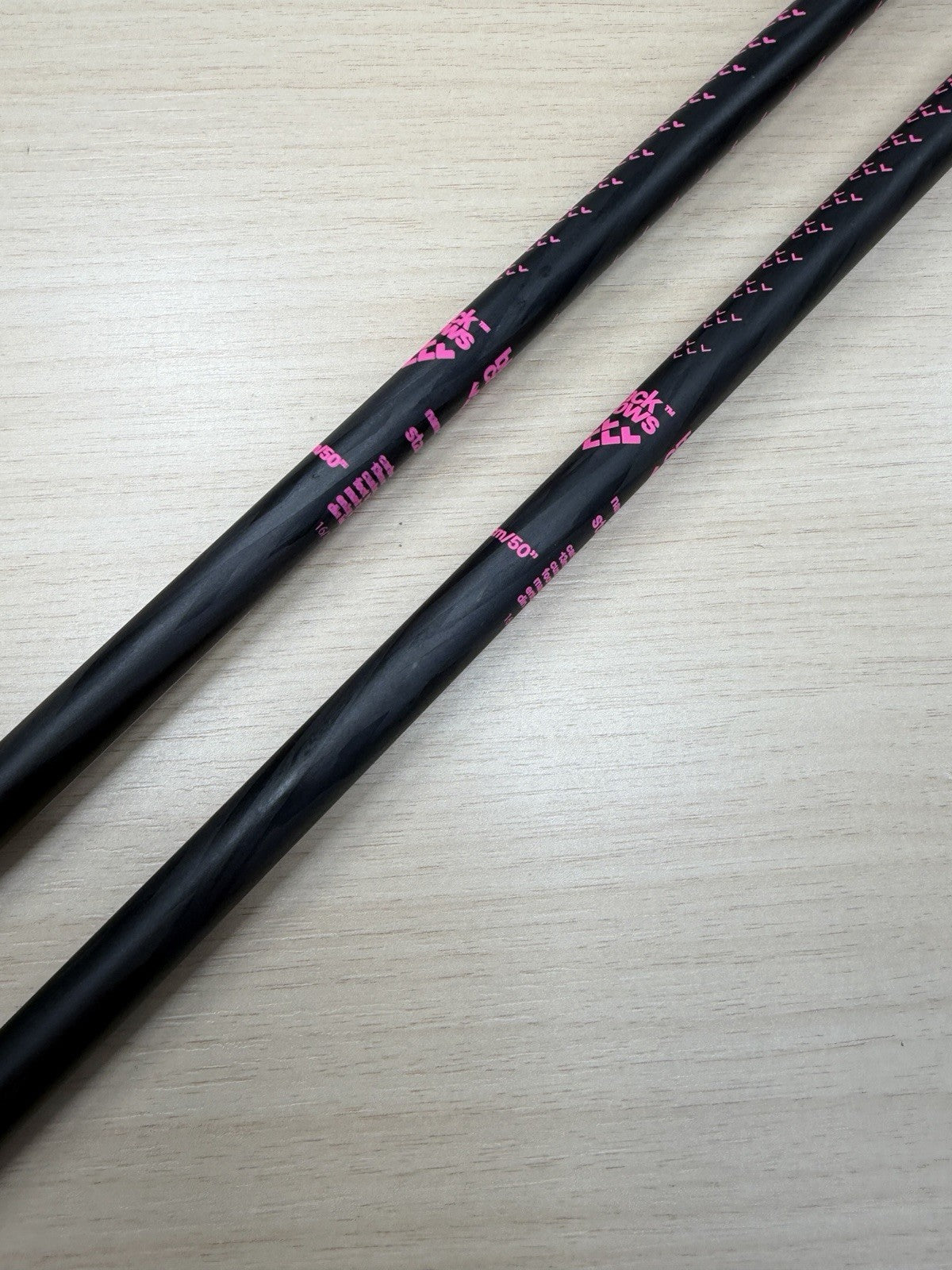 BlackCrows Stans Pole Pink and Black 125cm Carbon Ski Poles