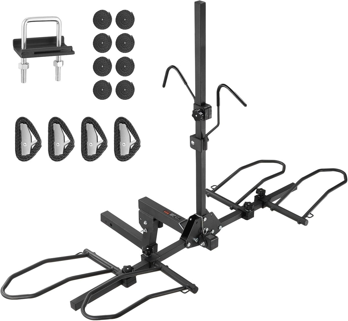 Heavy Duty Folding Bike Rack Carrier with Lock for Vehicles and Trucks