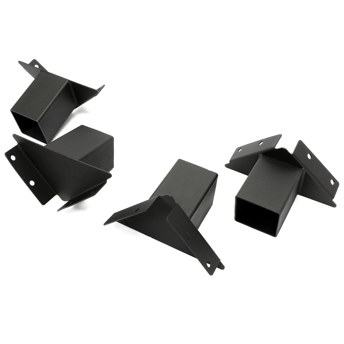 Heavy Duty Deer Elevator Brackets 4 Pack - Powder Coated Steel for Tree Stands