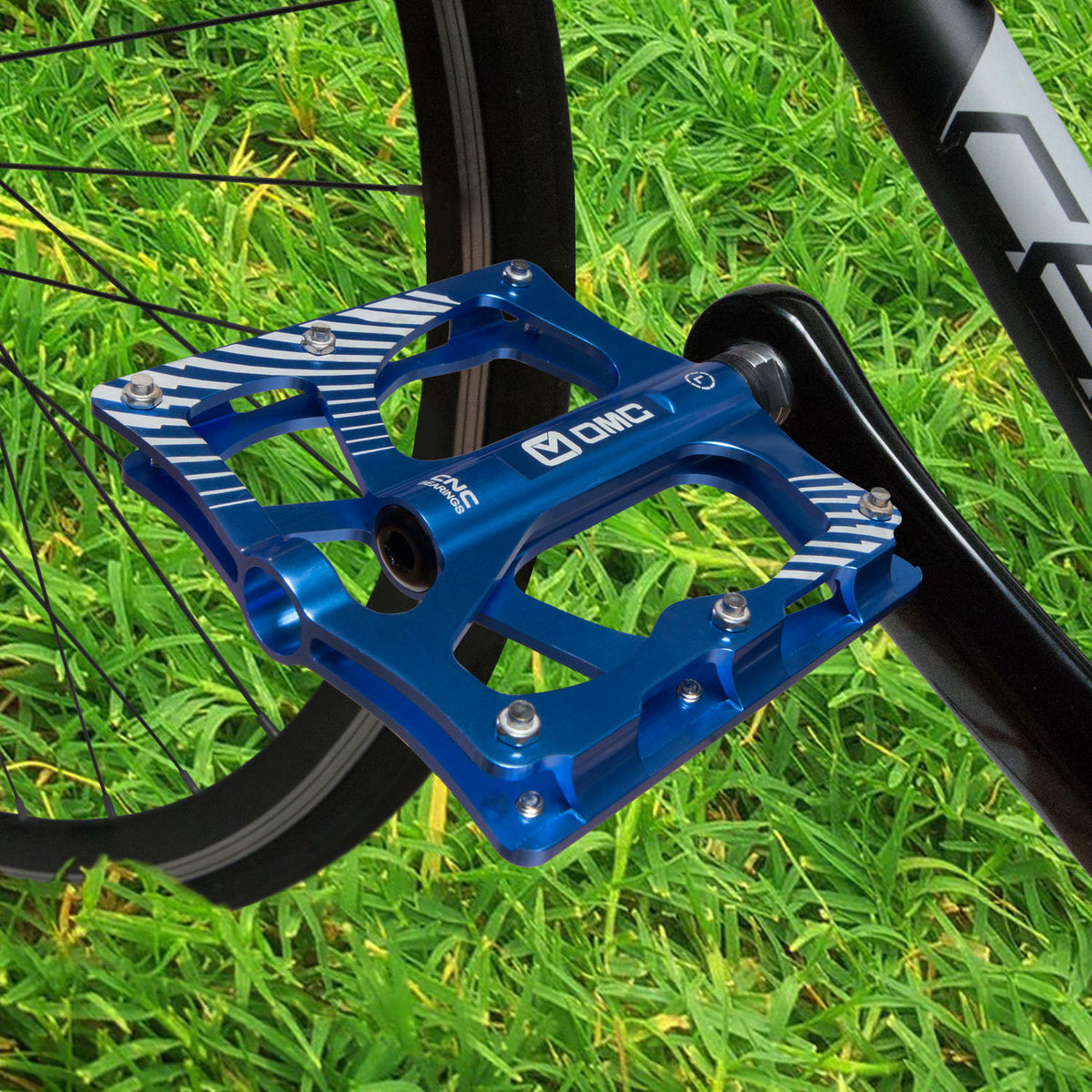 9/16 Inch Aluminum MTB Pedals with Sealed Bearings - Lightweight & Durable