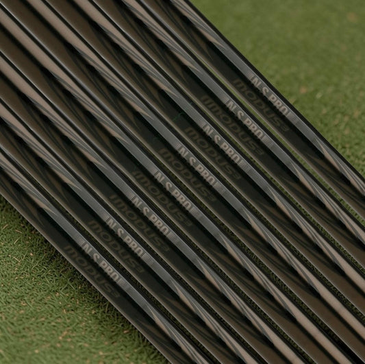 Golf Iron Shaft Set Nippon Pro Modus3 Tour 120 Luxury Black .355" Custom Flex & Quantity