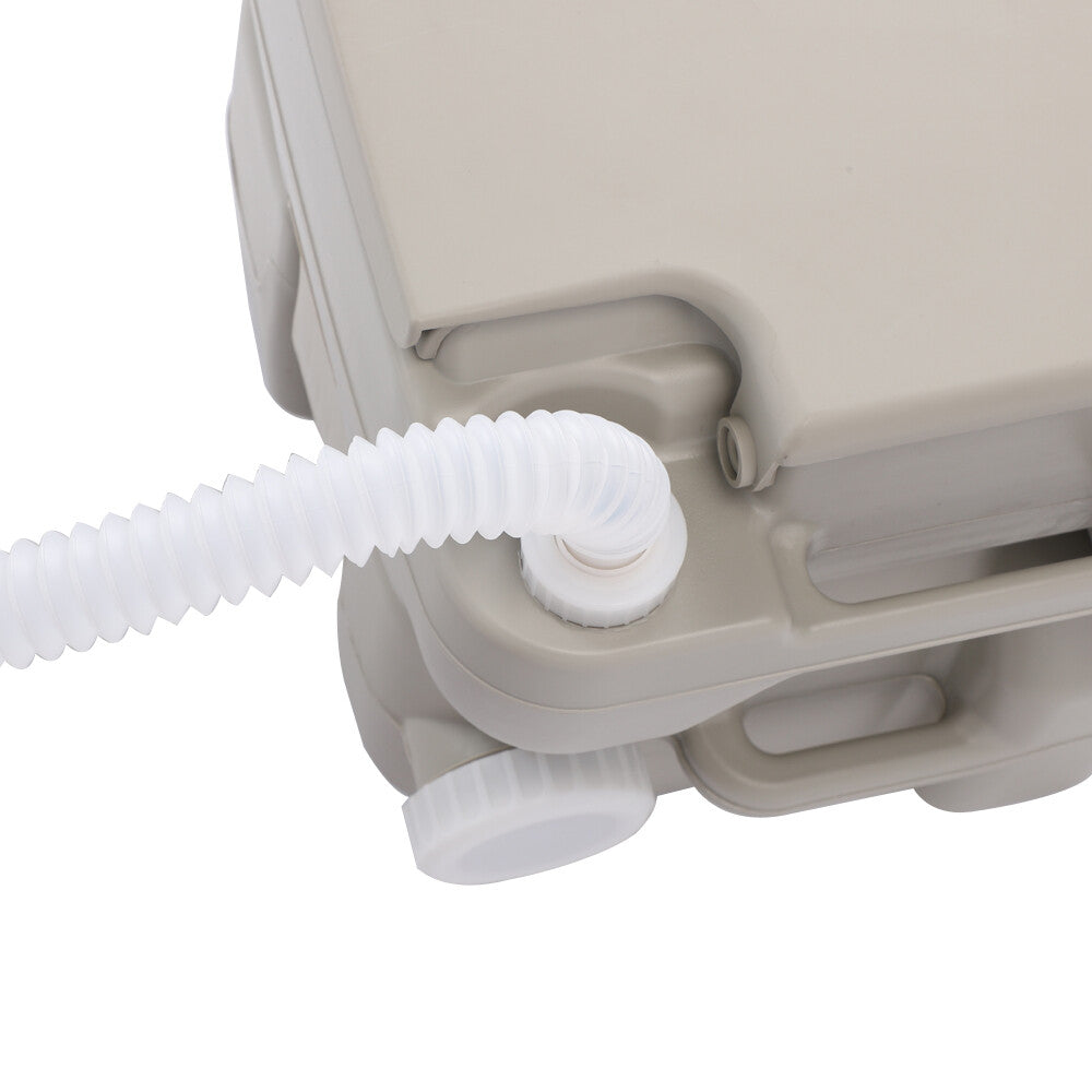 Portable Toilet with Sink and Hand Washing Station - Camping WC 20L Flush