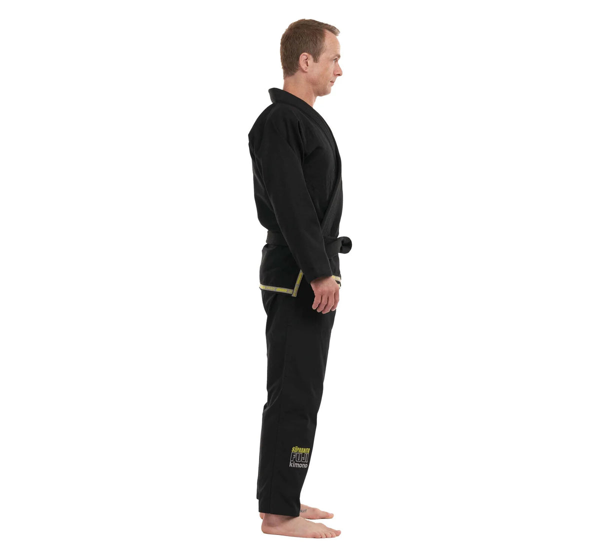 Lightweight Brazilian Jiu-Jitsu Gi for Men - All Sizes, Black and Green