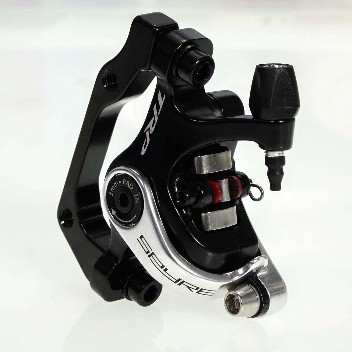 Road Bicycle Mechanical Disc Brake Caliper Pair - Front & Rear, No Rotor