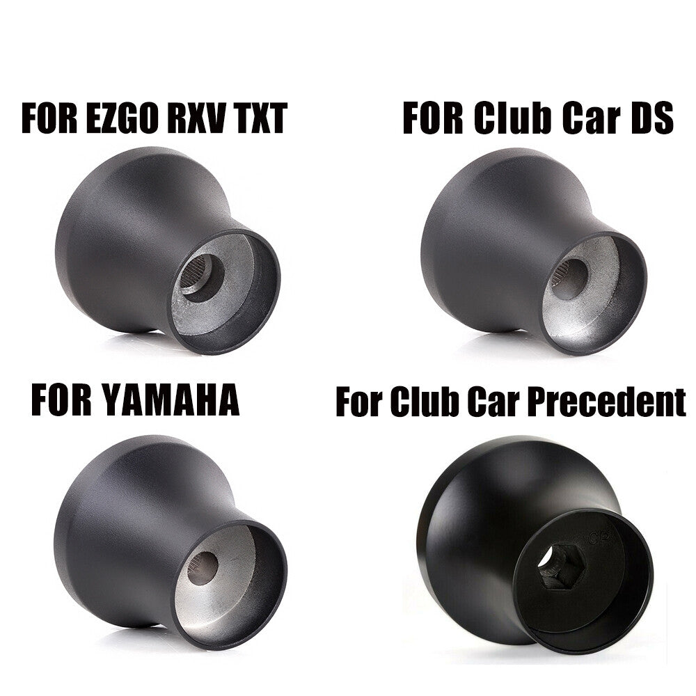 Golf Cart Steering Wheel Adapter for EZGO, Yamaha, Club Car - Multiple Colors