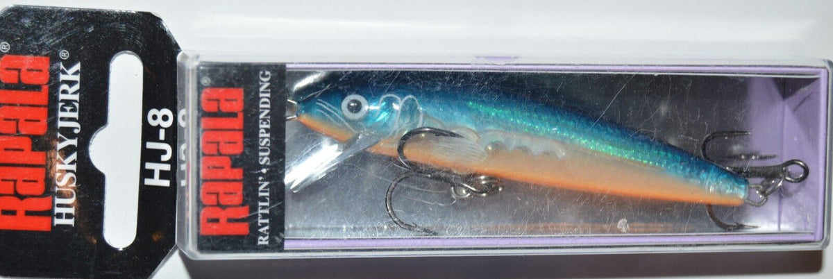 Artificial Fishing Jerkbait - Rapala Husky Jerk Suspender 3 1/8" Blue Ghost