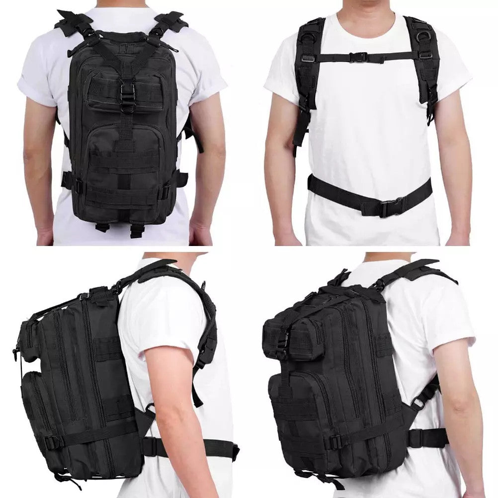 30L Waterproof Military Molle Tactical Hiking Backpack for Camping & Outdoors