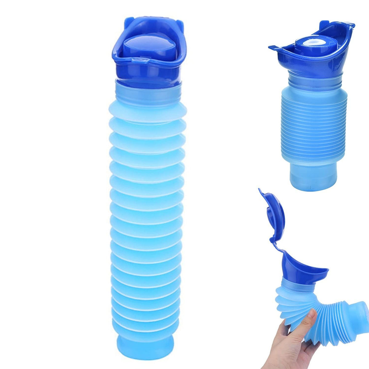 Portable Urinal Bottle for Travel Camping & Emergency Use - 750ml Reusable
