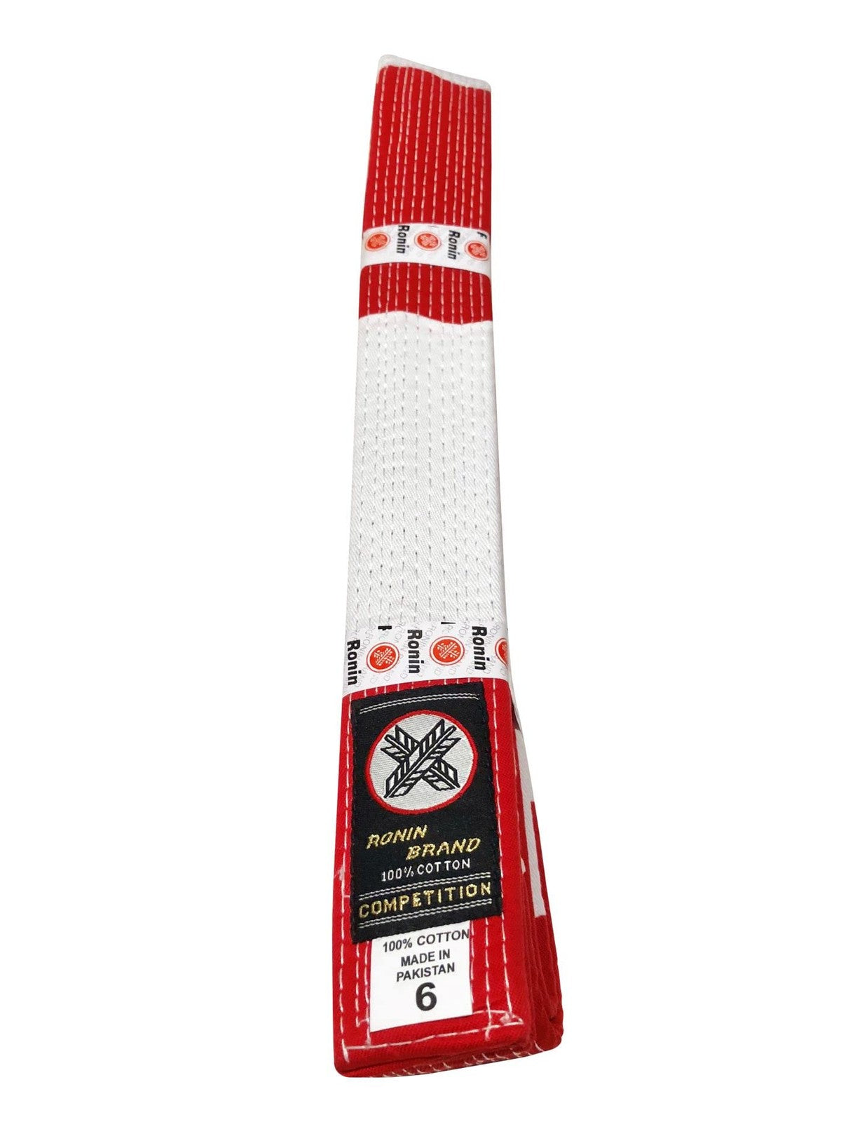 Martial Arts Masters Rank Belt - 6th & 7th Degree Karate Black Belt