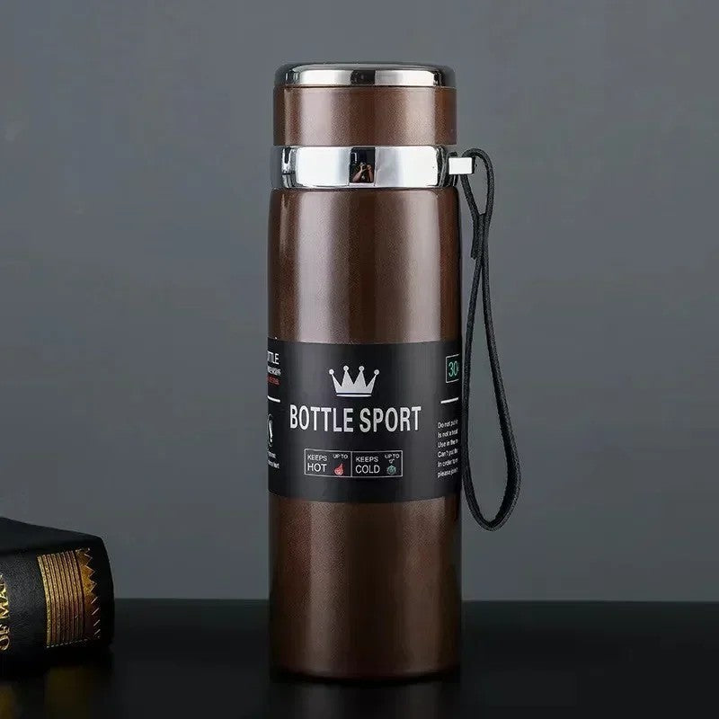40 oz Insulated Stainless Steel Water Bottle - Wide Mouth Thermos Flask