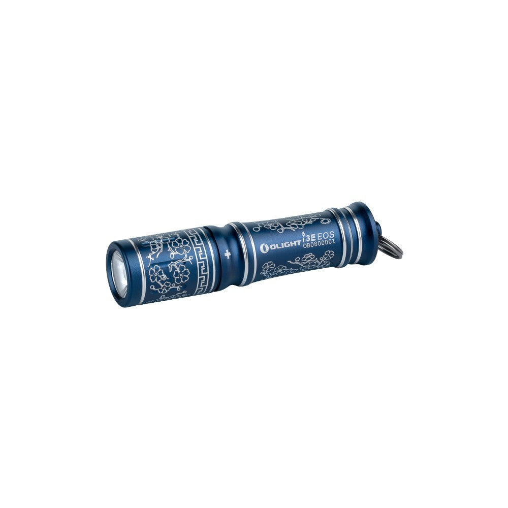 Waterproof LED Keychain Flashlight 90 Lumens for EDC, AAA Powered
