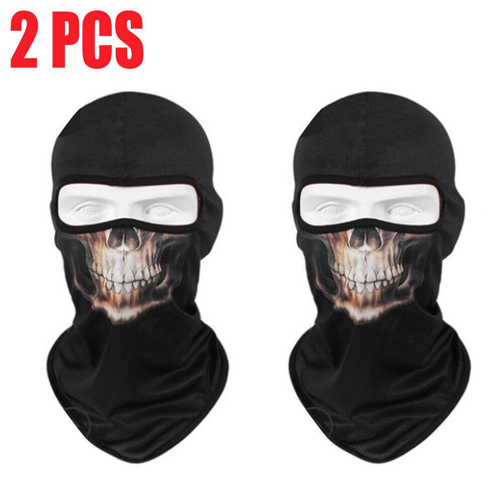 Windproof Tactical Balaclava Face Mask for Outdoor Sports - 2 Pack