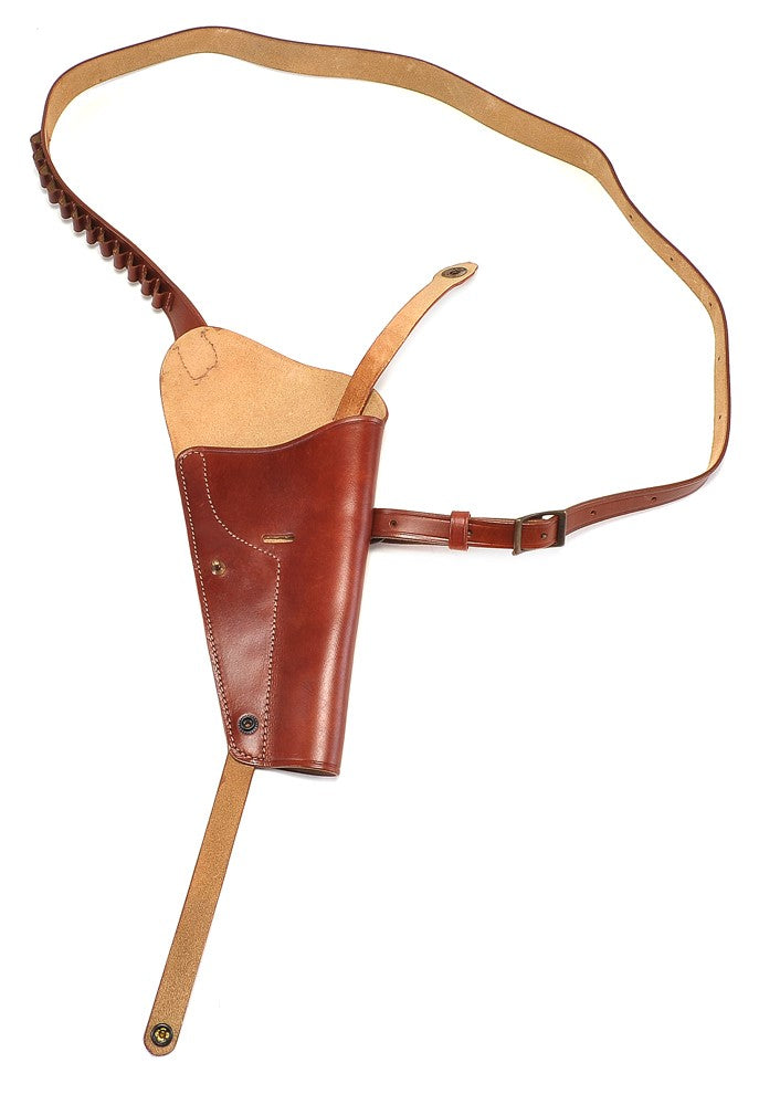 Leather Shoulder Holster Fits Smith & Wesson 629 N Frame with Shell Loops