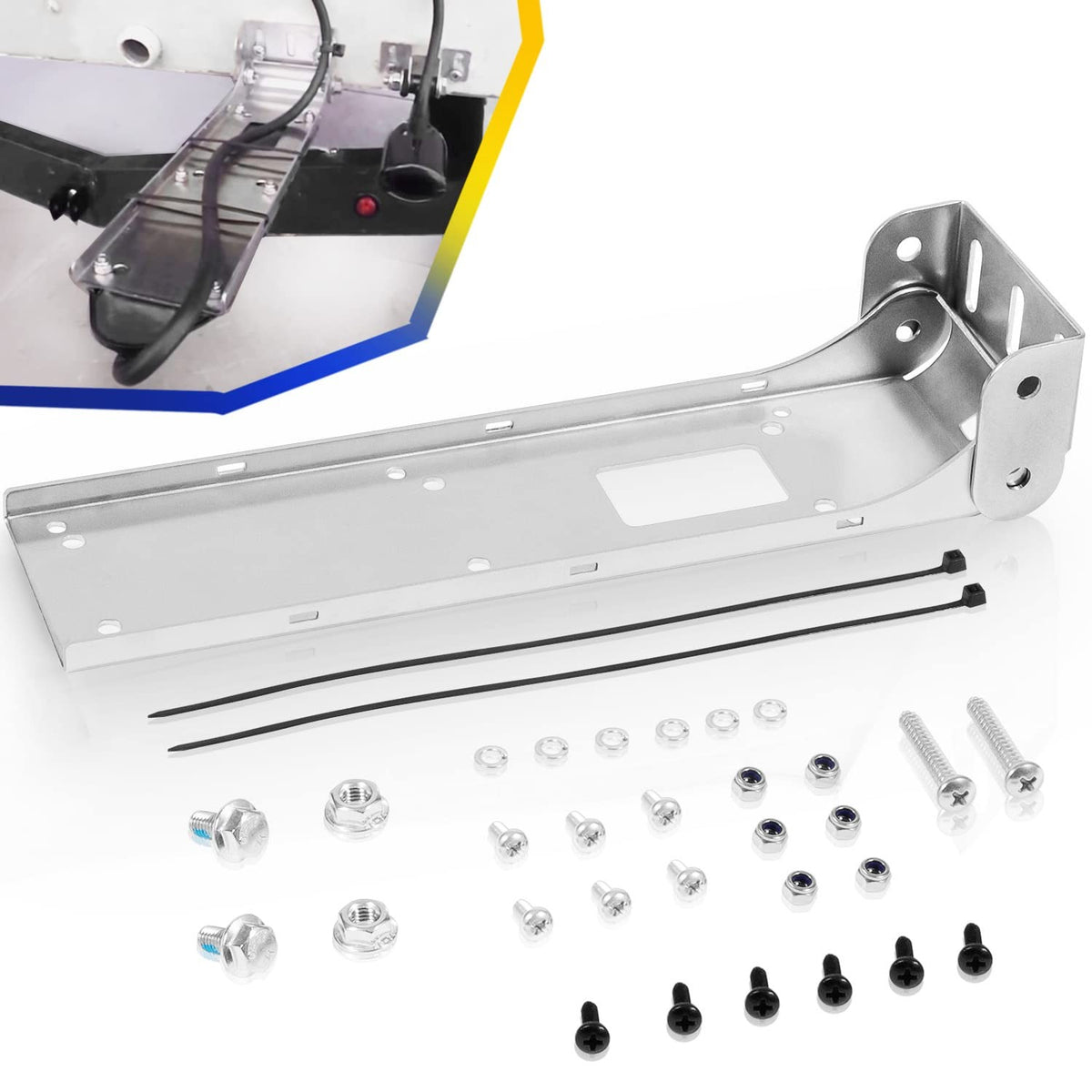 Transom Transducer Mount Bracket for StructureScan 3D Fish Finder
