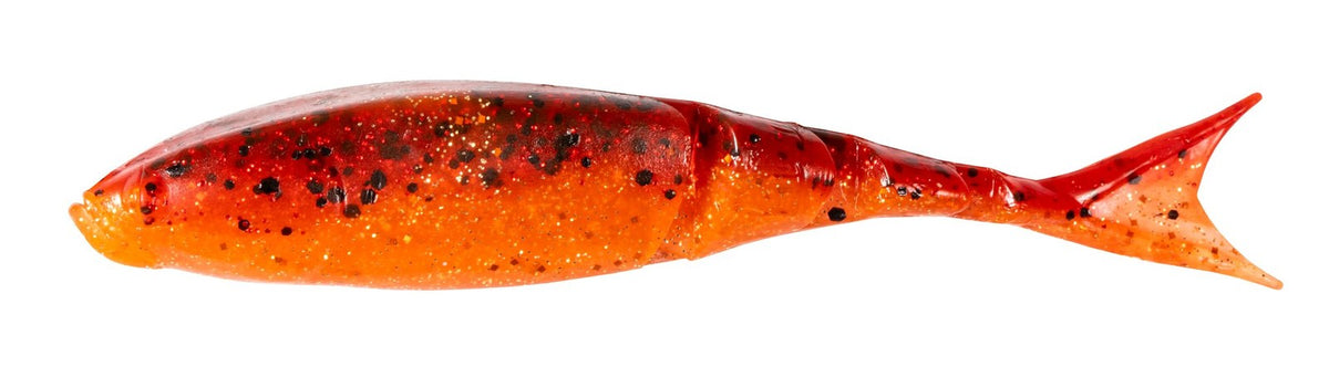Soft Jerkbait Fishing Lures 4.5 Inch 4 Pack - Multiple Colors