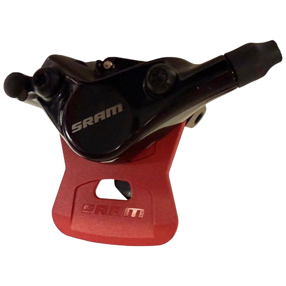 Hydraulic Disc Brake Lever and Caliper for Mountain Bikes - Flat Mount, 1550mm Hose