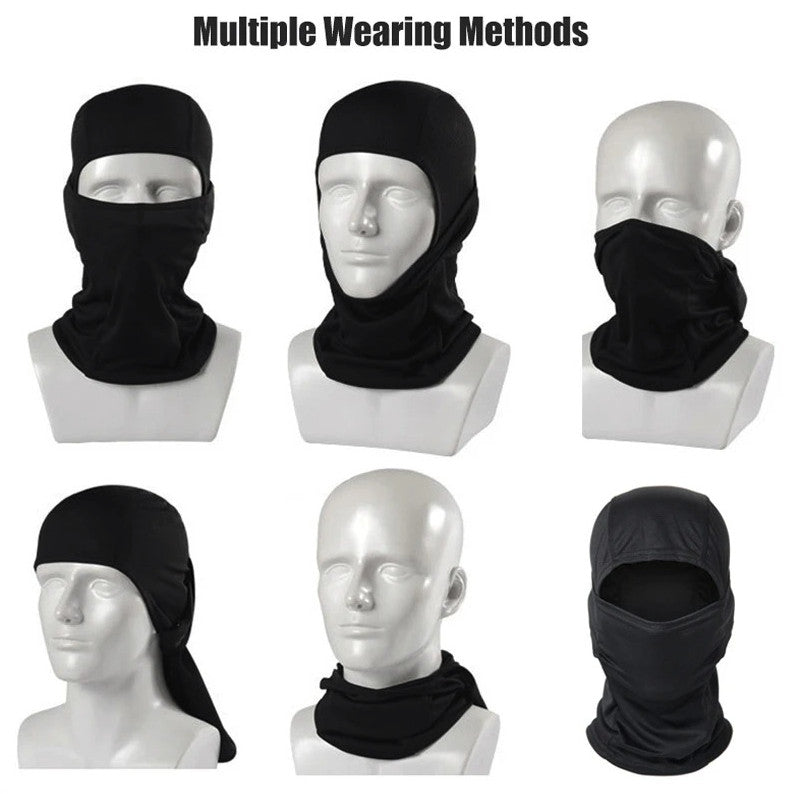 Full Face Camouflage Balaclava Mask for Outdoor Sports and Tactical Use