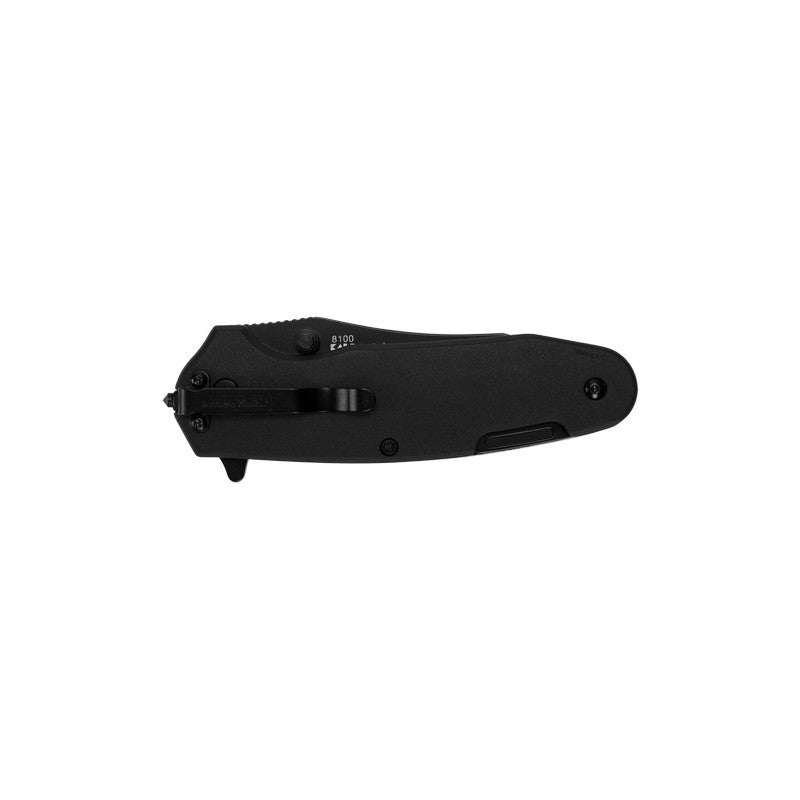 Assisted Folding Knife with Drop Point Blade & Emergency Tools – 3-Inch, Black Handle