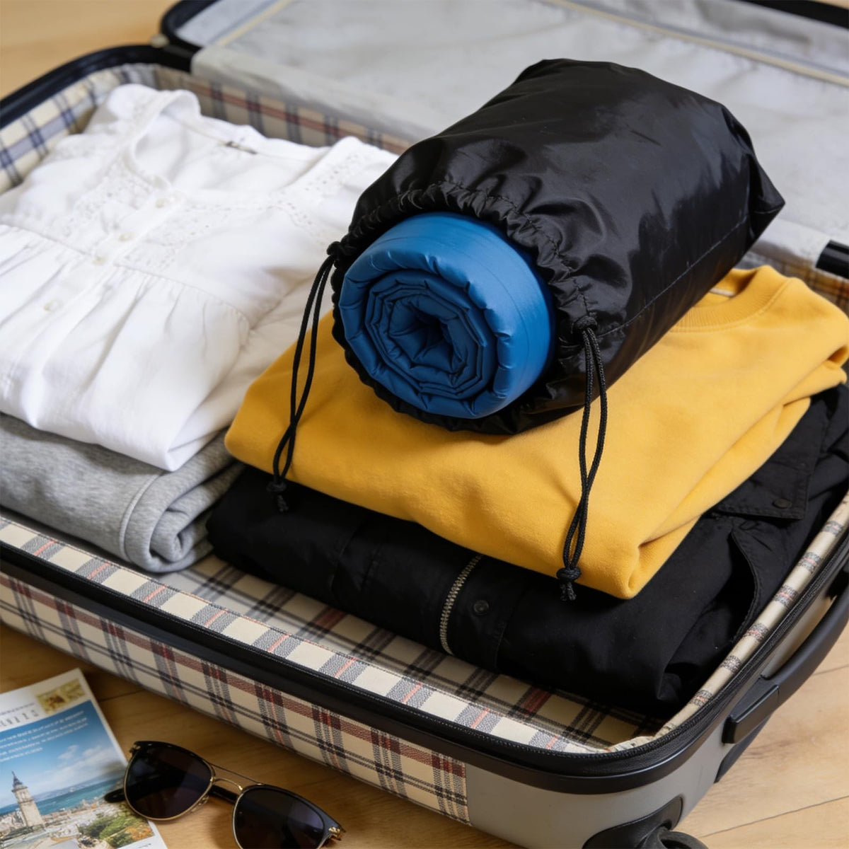 Waterproof Outdoor Storage Sack 12x24 Inch Nylon Gear Organizer - 2 Pack