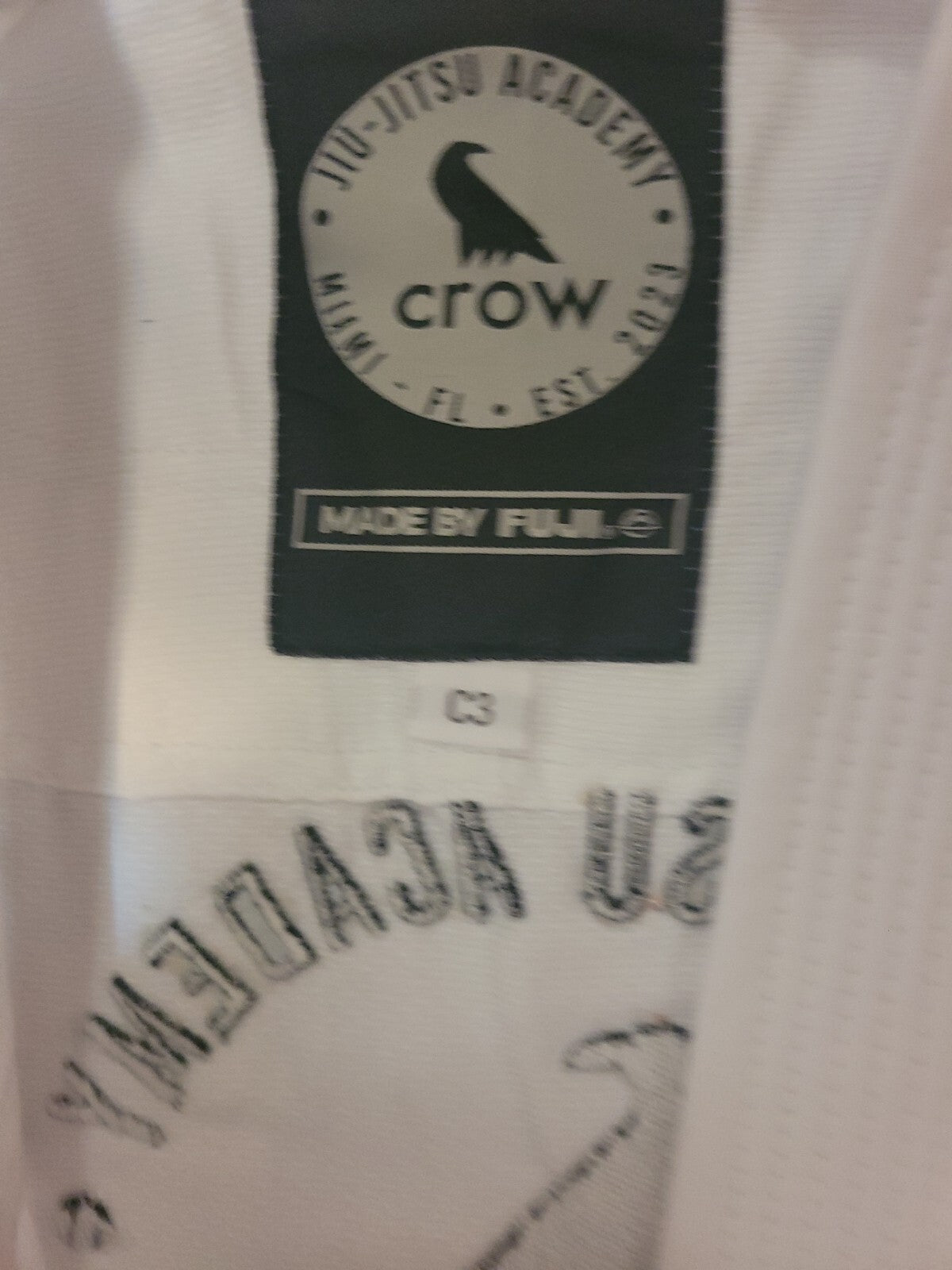 Kids Jiu-Jitsu Uniform White Size M - Durable Martial Arts Gear