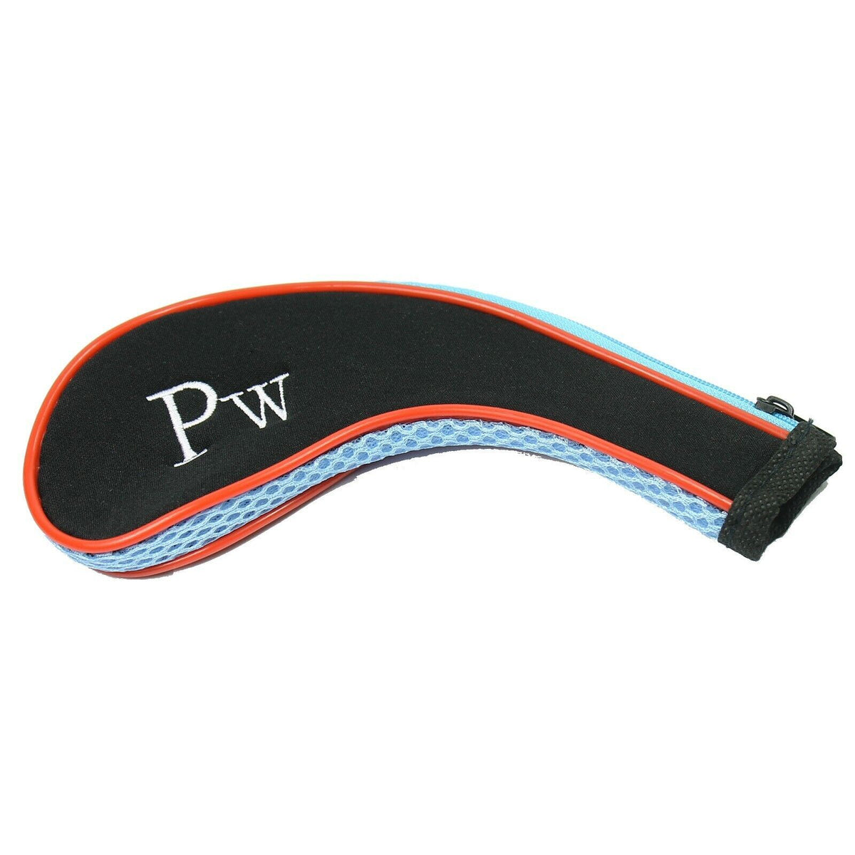 10-Piece Golf Head Iron Cover Set with Zippered Neoprene Protectors