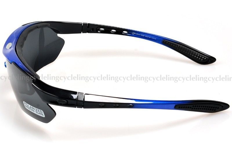 Sports Cycling Sunglasses Polarized UV400 Blue Lens Lightweight Eyewear