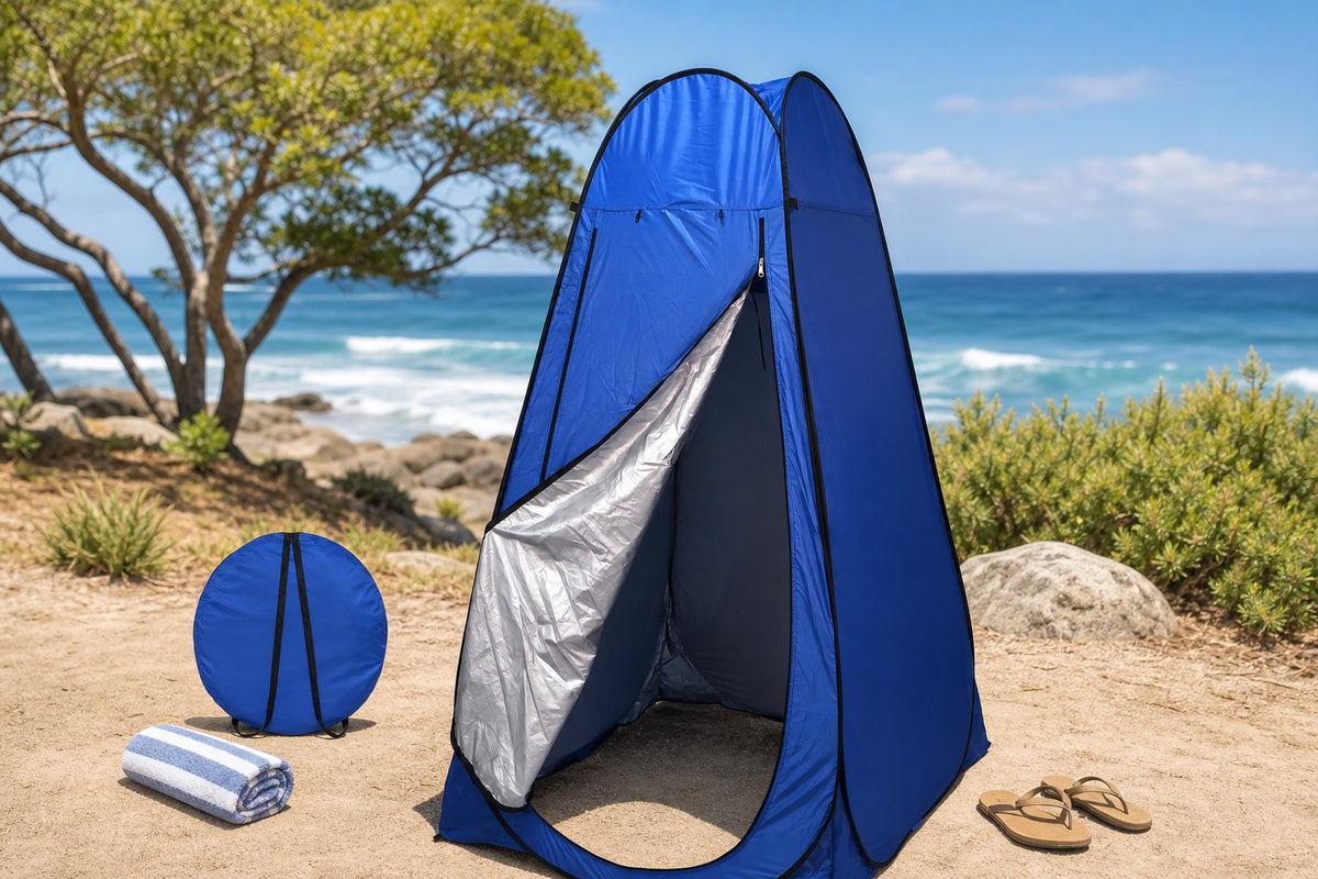 Portable Privacy Tent for Shower & Changing Rooms Outdoor Camping Beach