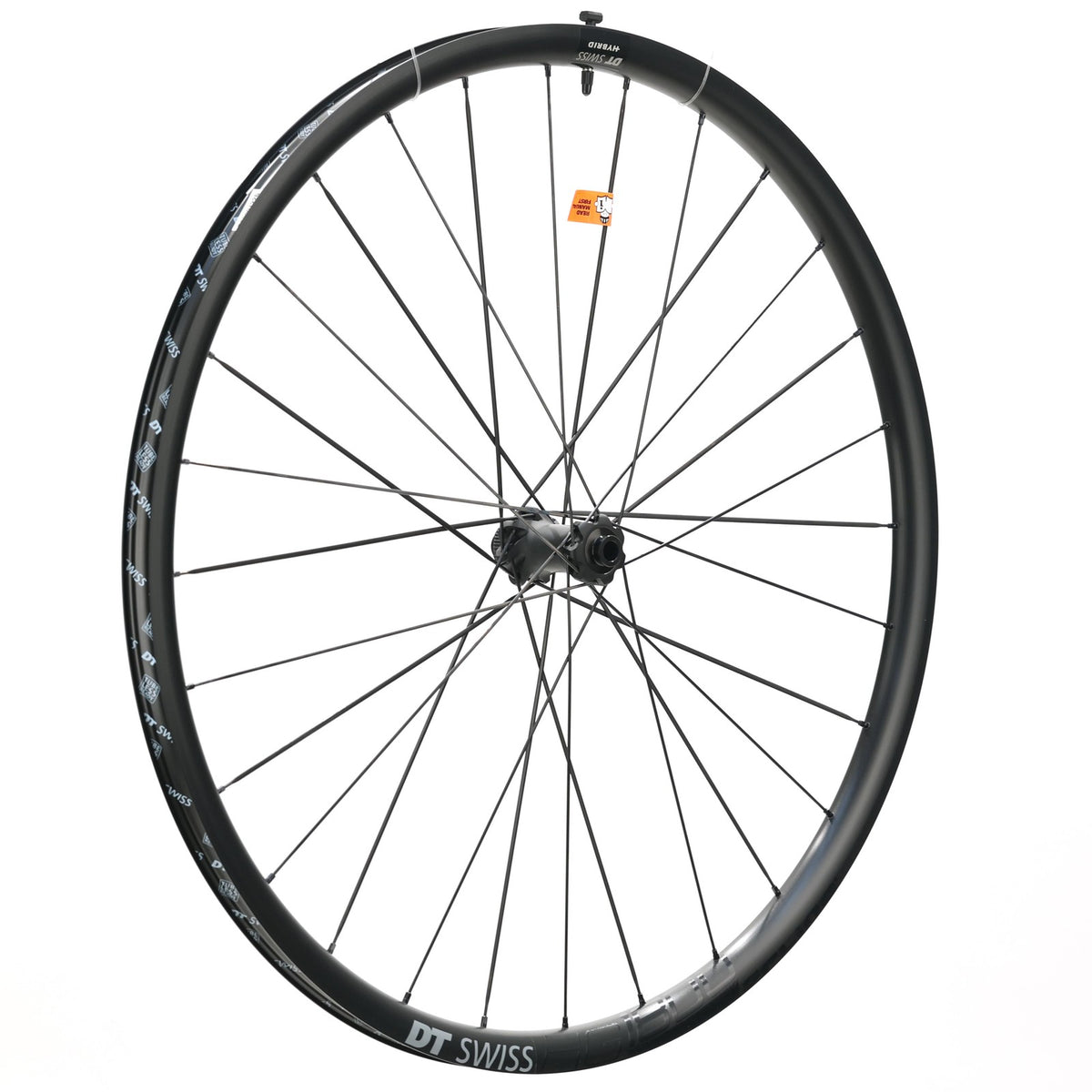 DT Swiss HG 1800 700c Front Wheel - Centerlock Disc Brake, 12mm Thru Axle