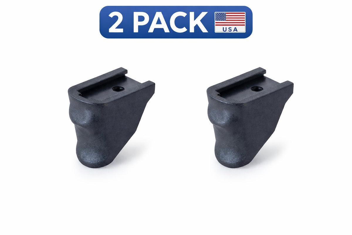Pack of 2 1.25-Inch XL Grip Extensions for Smith & Wesson Handguns