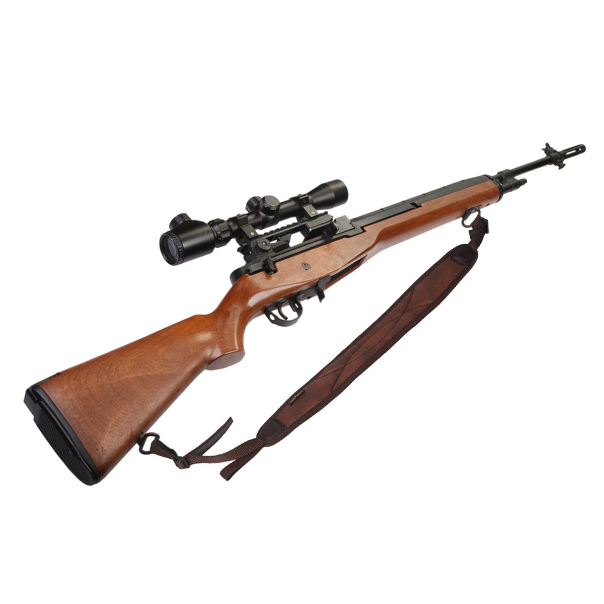Neoprene Padded Rifle Sling with NonSlip 2 Point Gun Strap for Hunting