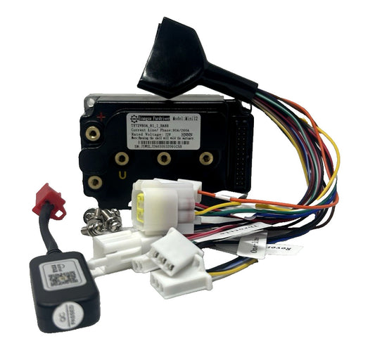 72V 80A EV Motor Controller with Bluetooth Adapter for E-Bike - ND7280A MINI12
