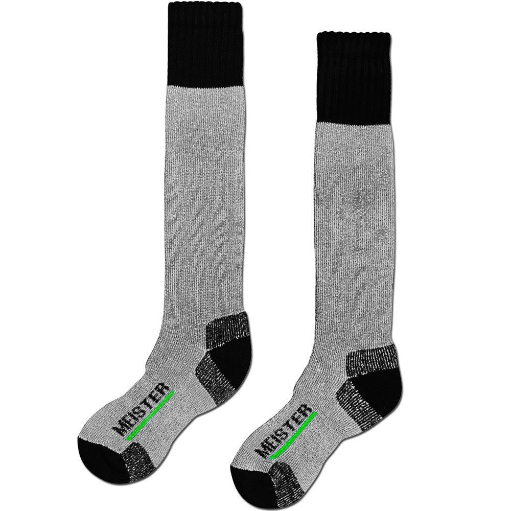 Performance Wool Blend Over-the-Calf Socks for Hiking Skiing Hunting