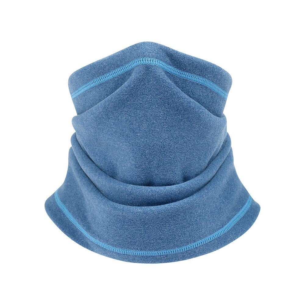Winter Neck Gaiter Face Mask - Windproof Fleece Scarf for Cold Weather