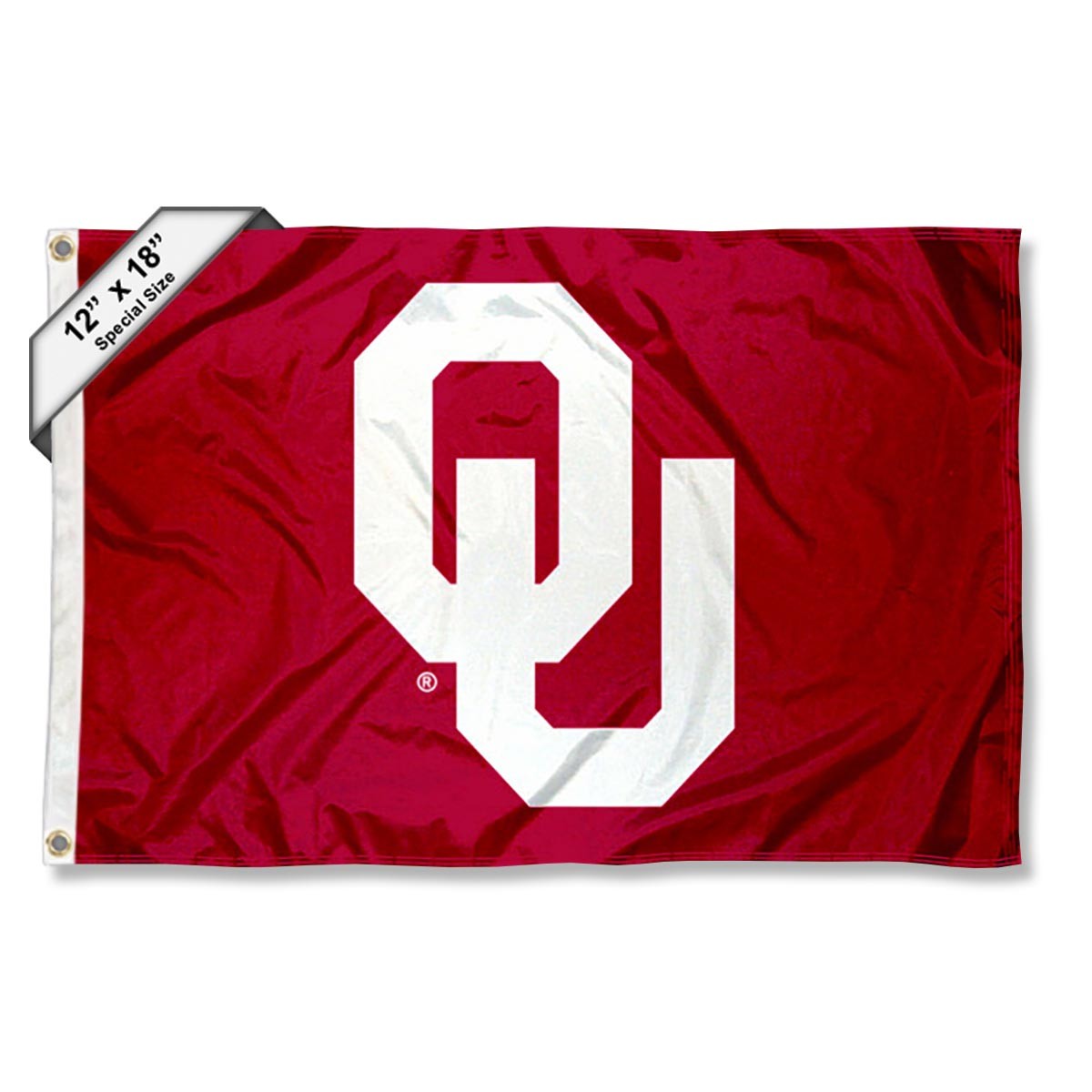 Oklahoma Sooners NCAA Golf Cart Flag - 12x18 Polyester, Officially Licensed