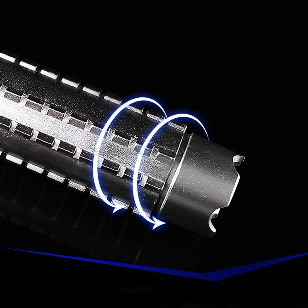 Adjustable Focus Blue Laser Pointer with Battery & Charger - 450nm 3000-5000M Range