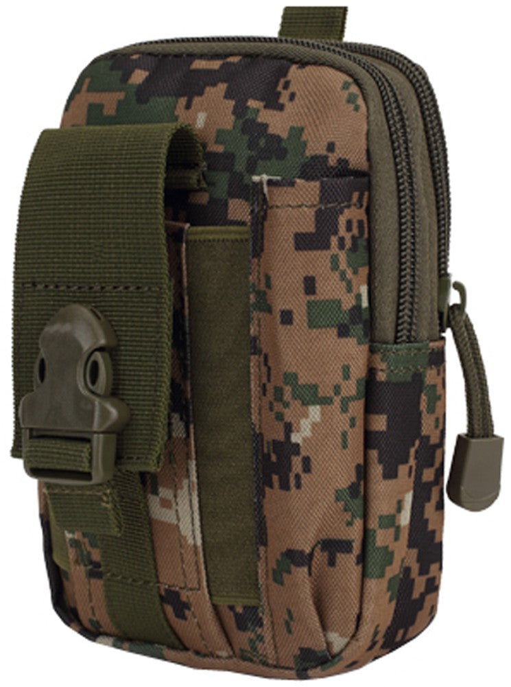 Tactical Molle Waist Pouch Utility Belt Bag Phone Holster for Outdoor & Work
