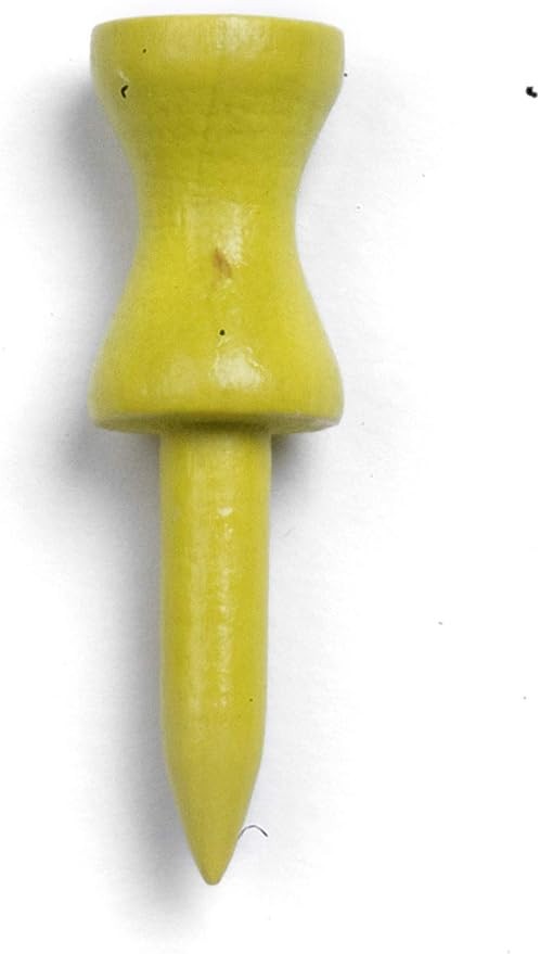 Wooden Golf Tees 1.5 Inch Pack of 100 - High-Quality Step Down Tees for Consistent Tee Height