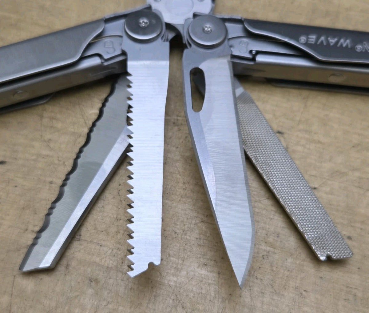 Leatherman Wave Multi-Purpose Tool 831097 with Pouch - Durable Hand Tool