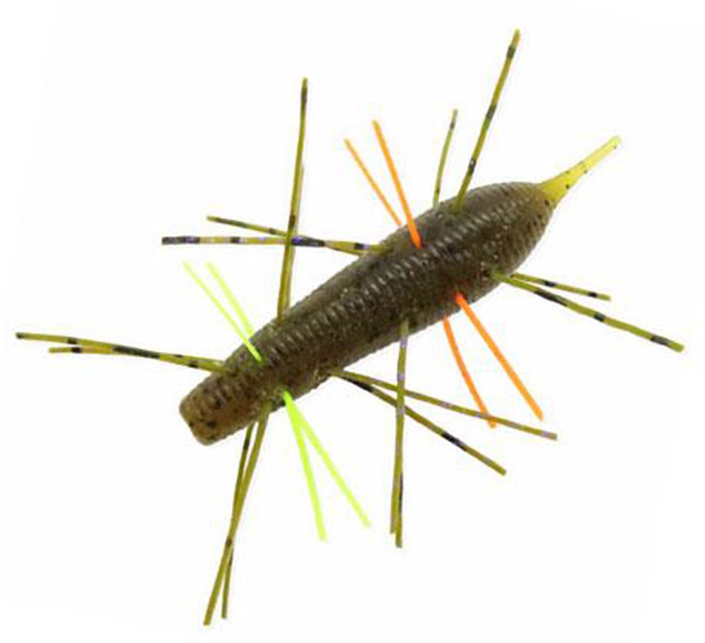 Soft Plastic Grub Bait for Bass Fishing - 60mm 2.5 Inches, Multiple Colors