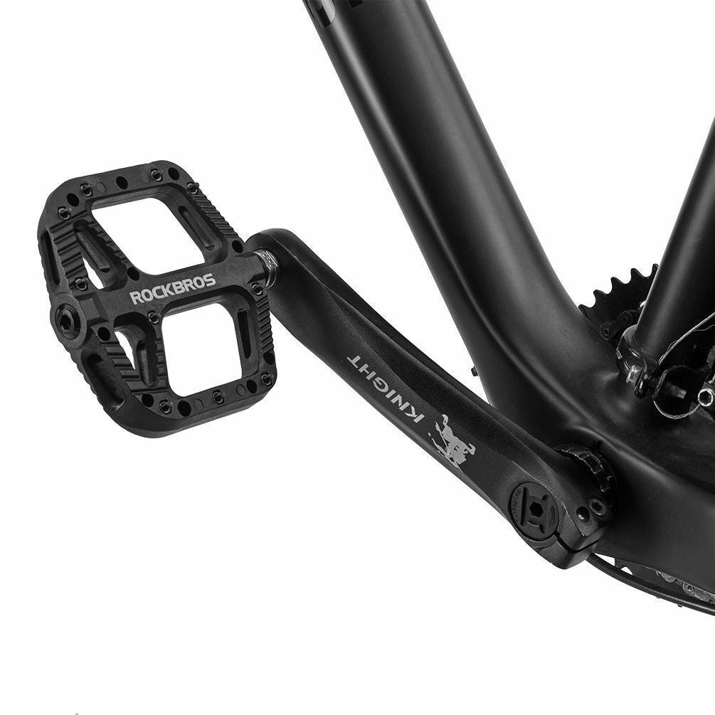 Lightweight Nylon Bike Pedals with 9/16" DU Bearings for Mountain & Road Bikes