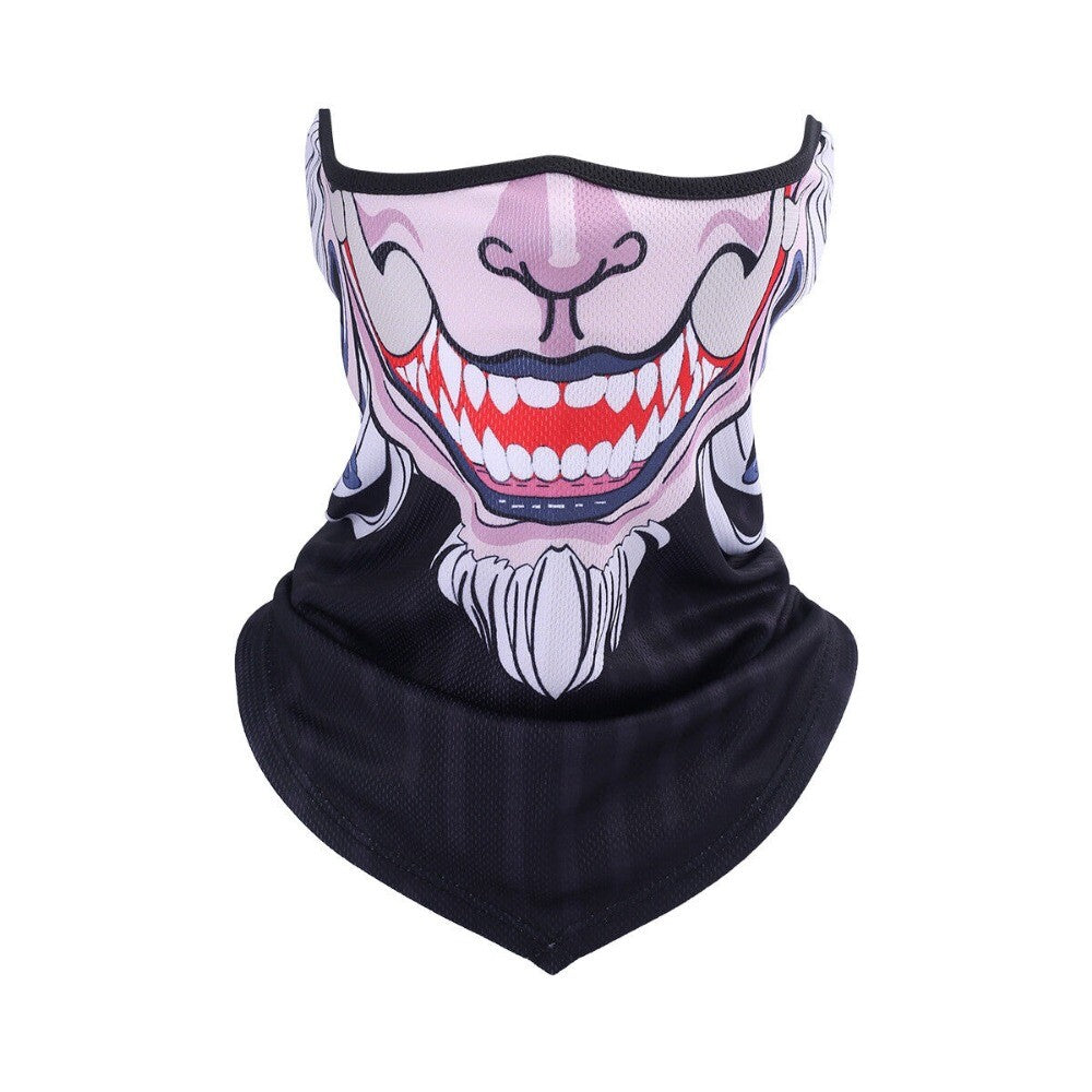 Unbranded Animal Print Face Cover Mask - Neck Gaiter for Outdoor Sports