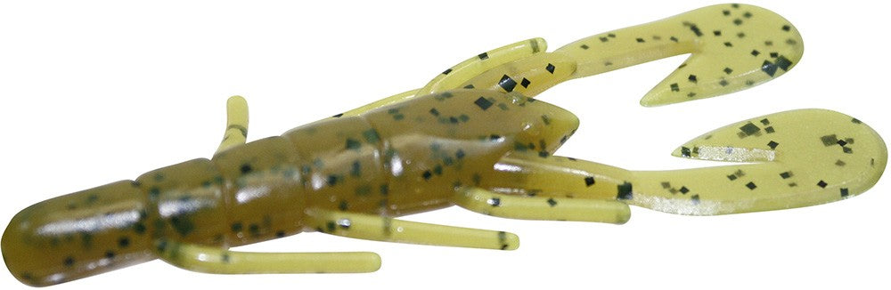 Soft Plastic Crawfish Baits 3.5 Inch Fishing Lures 12 Pack - Multiple Colors