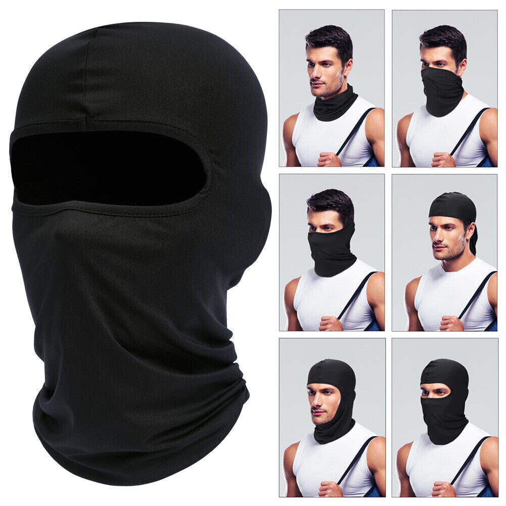 Full Face Ski Mask Balaclava UV Sun Protection Tactical Face Cover