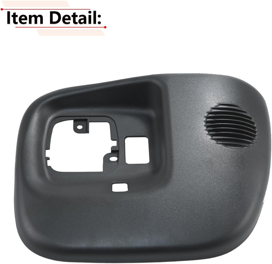 Pewter Door Handle Bezel for Chevy Kodiak GMC Topkick 2003-2009 - Front Left Side Replacement