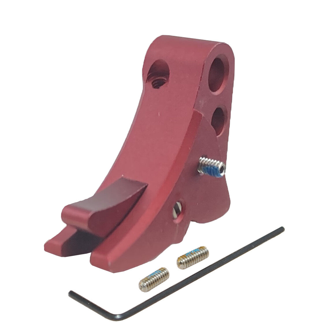 Anodized Aluminum Trigger Shoe with Safety for Gen 1-3 - Multiple Colors