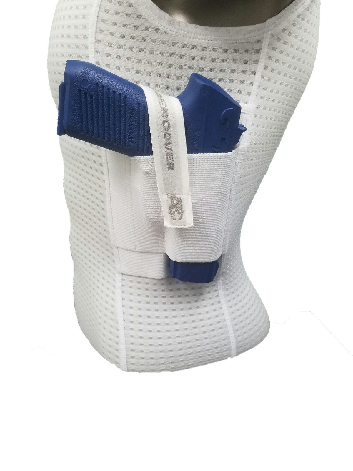 Concealed Carry Mesh Tank Top with Dual Holsters for Men